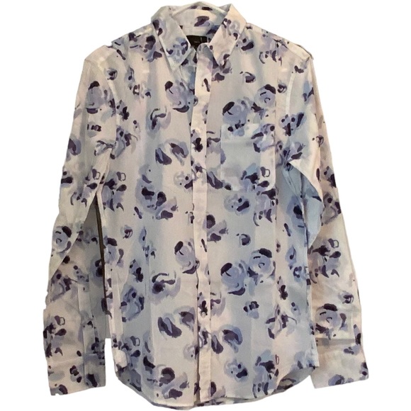 Club Monaco Men’s Slim Fit Long Sleeves Button Down Shirt Size XS - Picture 2 of 7